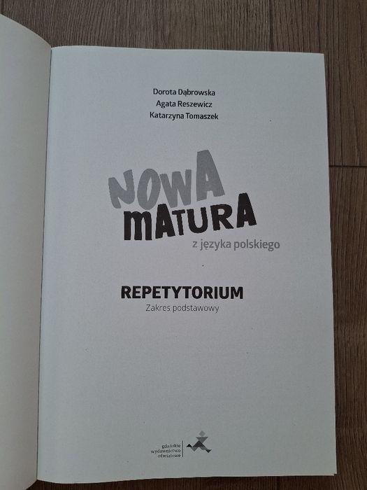 Repetytorium z j.polskiego "Nowa matura"