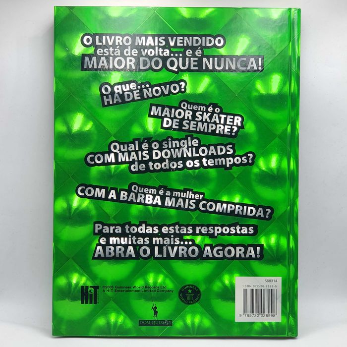 Livro Ref-VSO - Guiness World Records 2006, 2005 e 2004