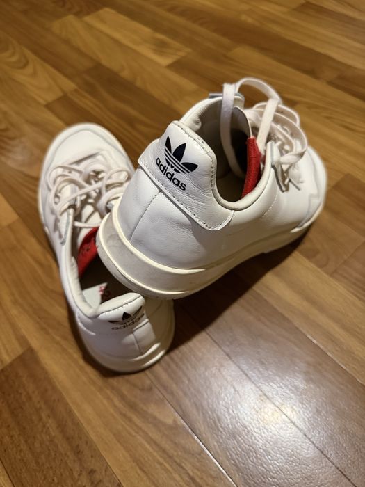 Кроссовки Adidas 424 SC Premiere Cloud White Scarlet