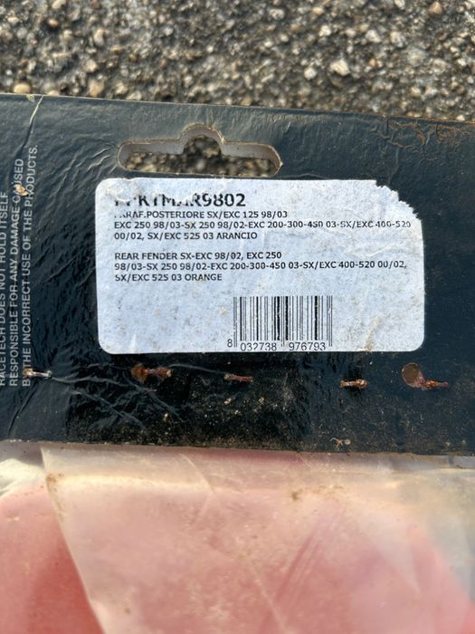 Kit protecções | plasticos KTM EXC/SX