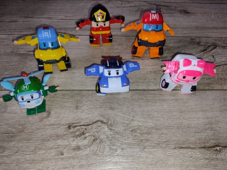 Набори Робокар полі 6 героїв