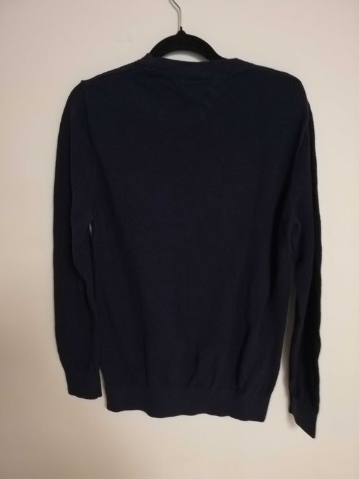 sweter TOMMY HILFIGER L XL 40 42 wzrost 170 176 granat