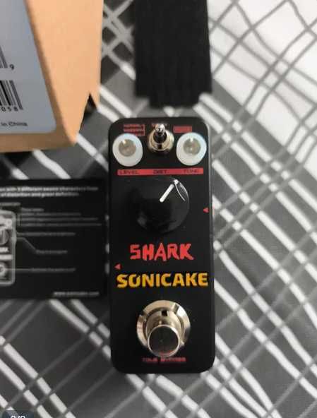 Pedal de distorção Sonicake Shark