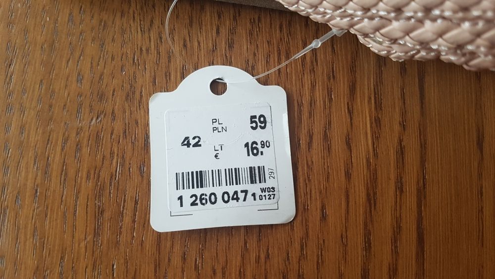 Klapki nowe 42 Deichmann