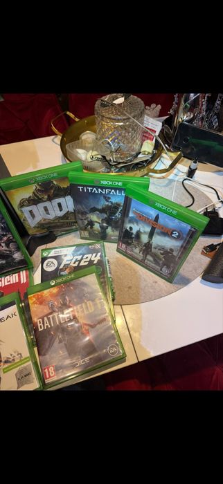 Xbox x 1 tb gry podstawka schuchawki