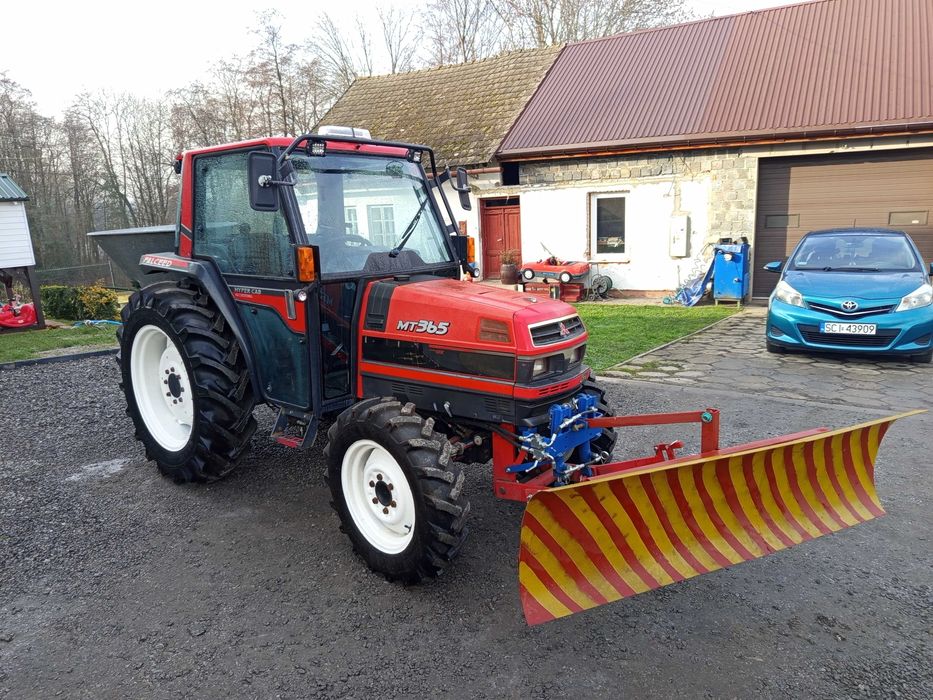 Ciągnik mitsubishi MT365 ZAREJESTROWANY wielkość c330