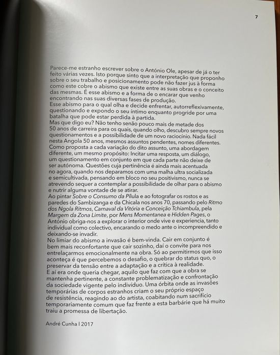 António Ole - Corpo&Alma