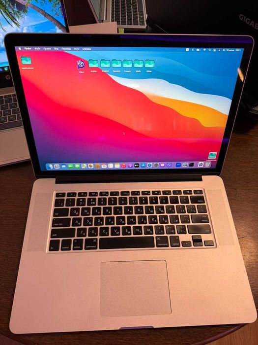 MacBook Pro 15" Retina (Mid 2014) — в идеальном состоянии, 16GB RAM