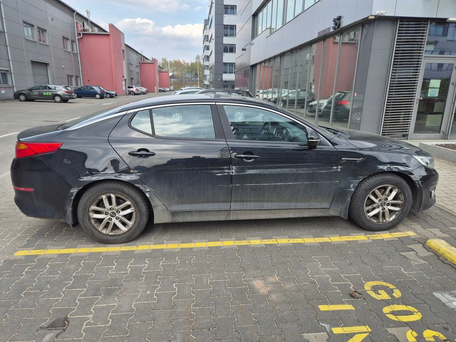 Kia Optima - uszkodzona