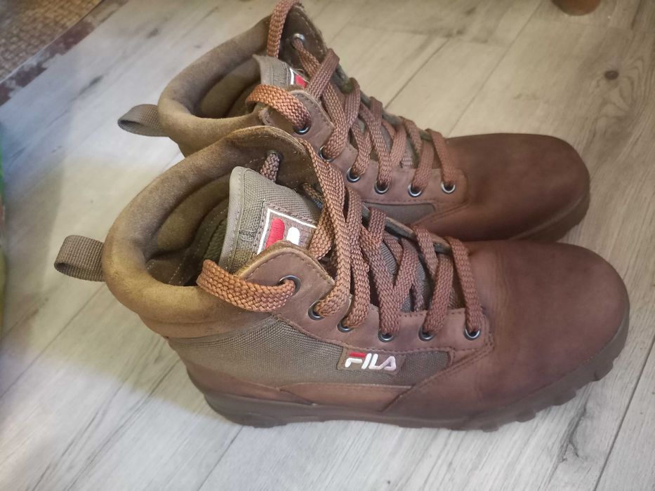 Ботинки кожаные тактические Fila Grunge II Mid Wmn размер 38-39.