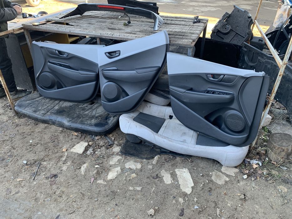 Хюндай Кона 2020року карта дверей