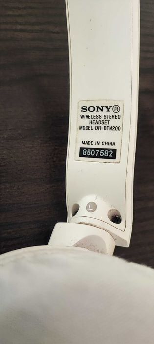 Słuchawki bezprzewodowe Sony DR-BTN200 Bluetooth NFC