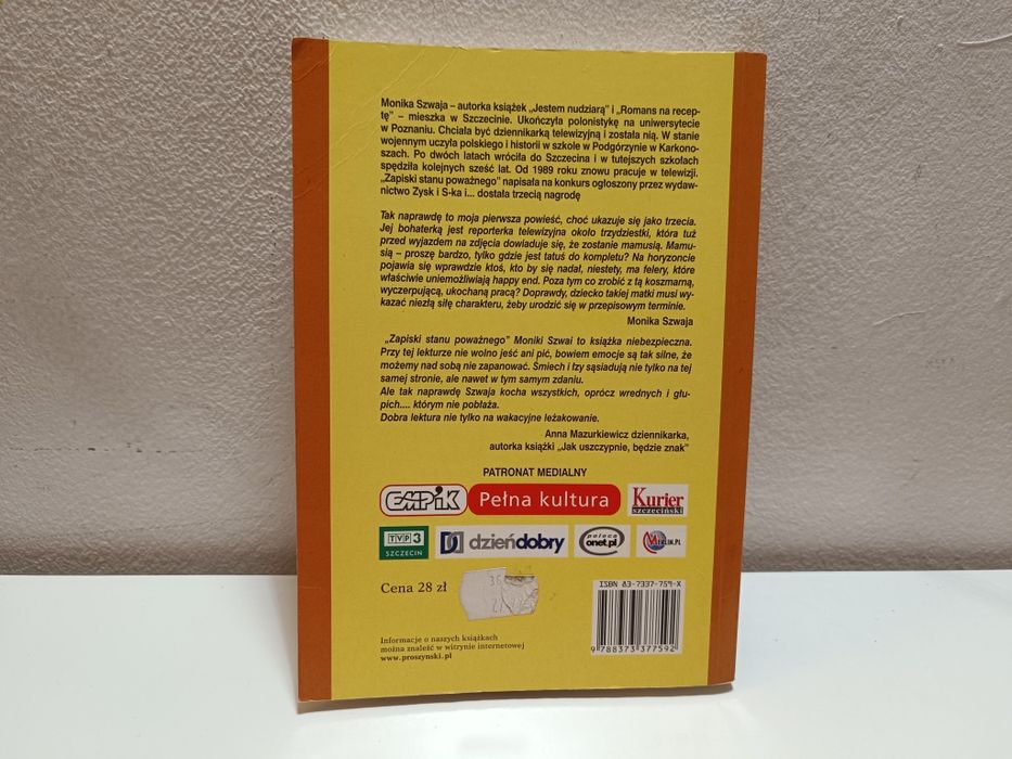 Zapiski stanu poważnego Szwaja