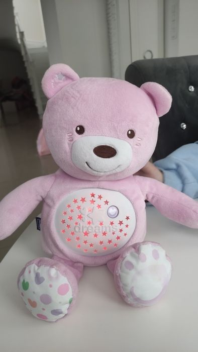 Miś Lampka projektor Chicco jak nowa