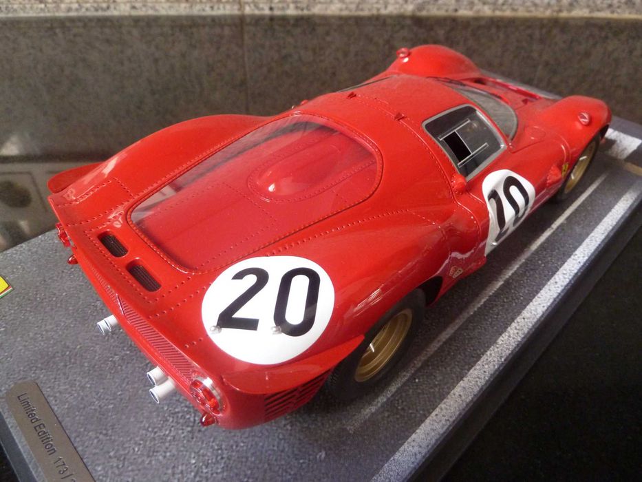1:18 BBR, Ferrari 330 P3, 24H LeMans 1966, AutoArt, Minichamps
