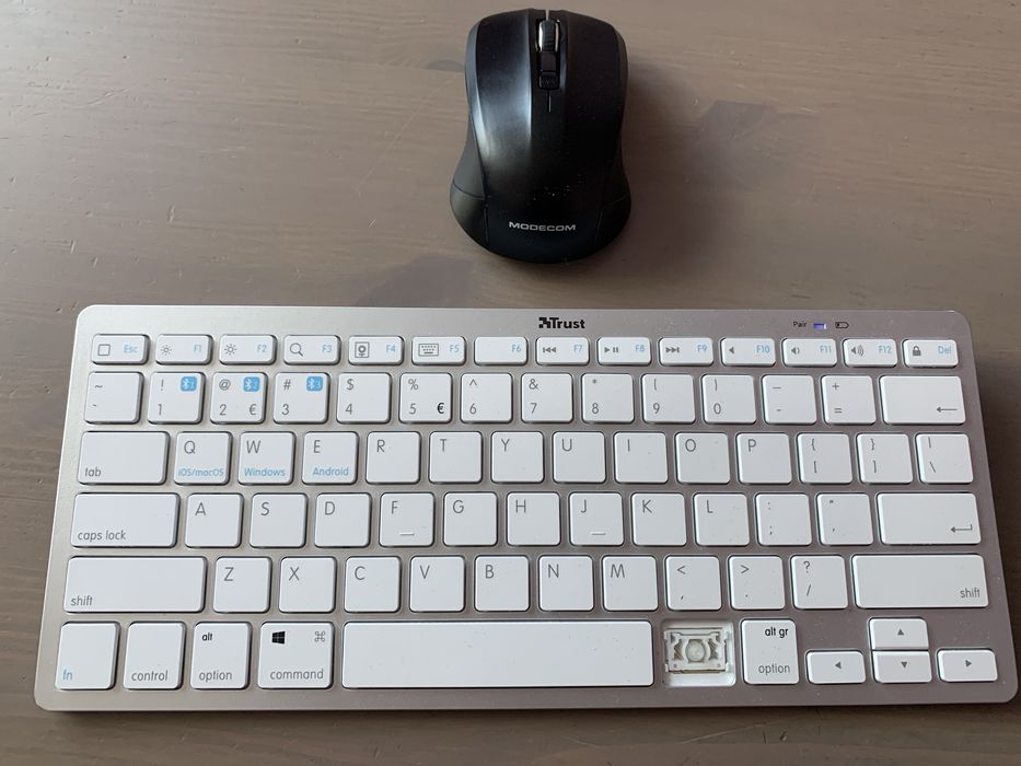 Zestaw bluetooth mysz + klawiatura