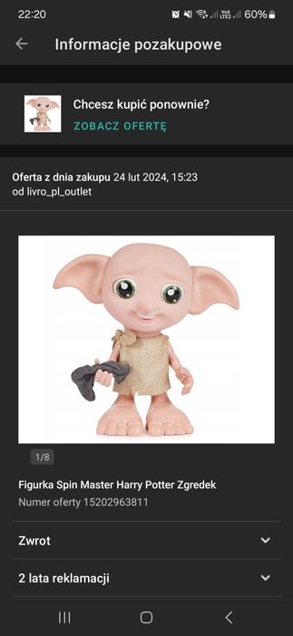 Figurka Spin Master Harry Potter Zgredek