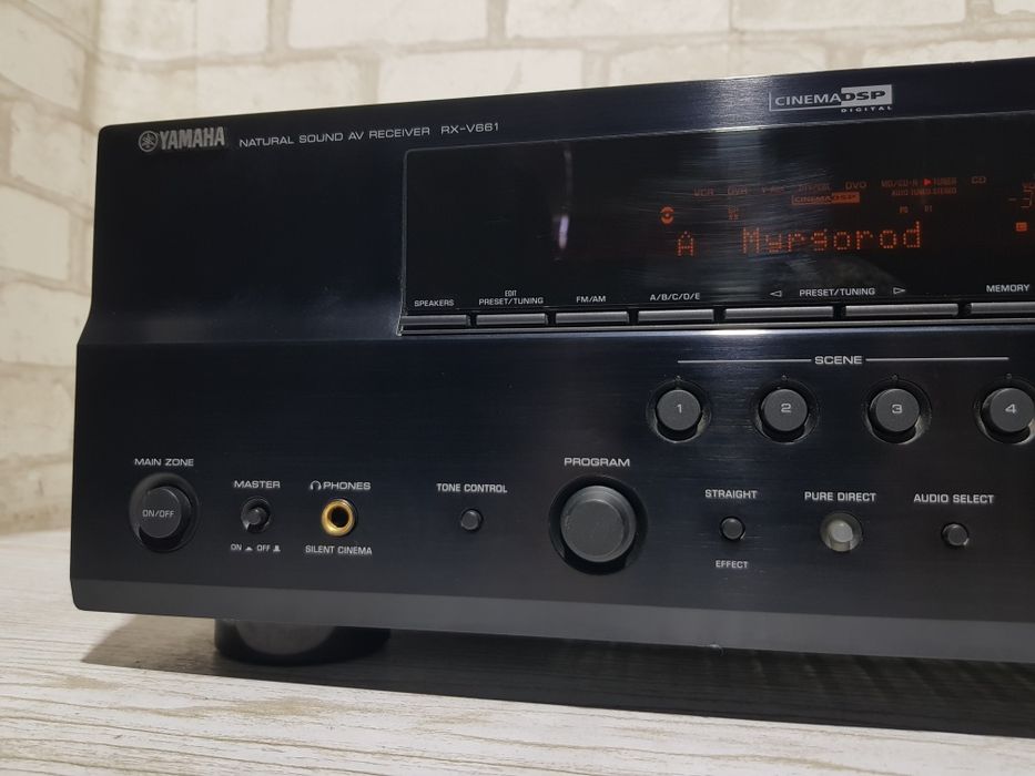 7.1 AV ресивер YAMAHA RX-V661,*7x170 Вт, HDMI, б/у з Німеччини