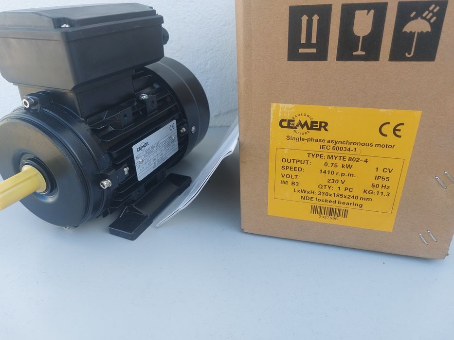 Motor betoneira de 1 cavalo