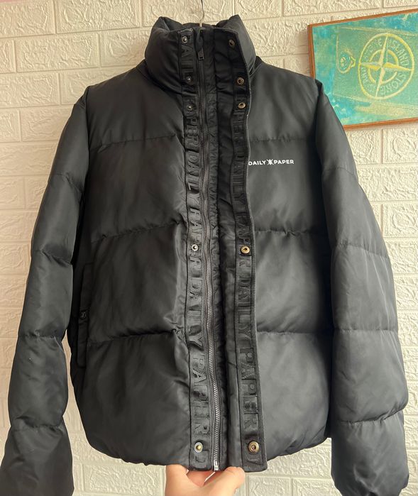 Пуховик Daily Paper натуральный пух тепла зимова куртка рХЛ