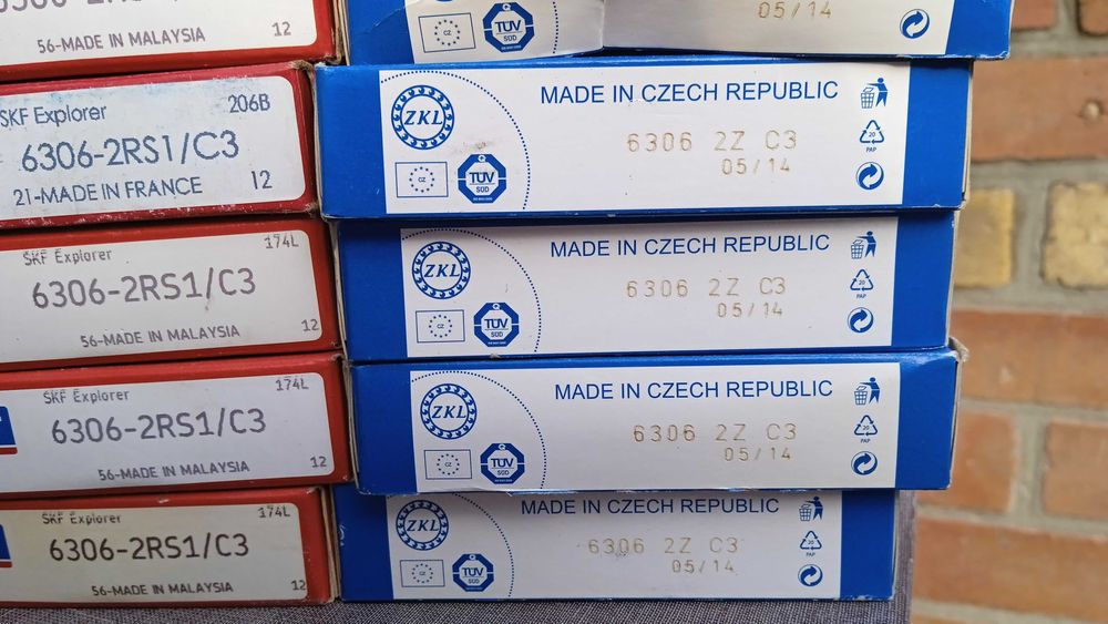 Продам  SKF 6306 2RS1\C3