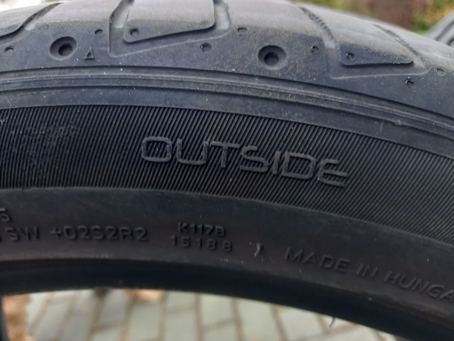 2 opony RUN FLAT letnie hankook 245/45/R19