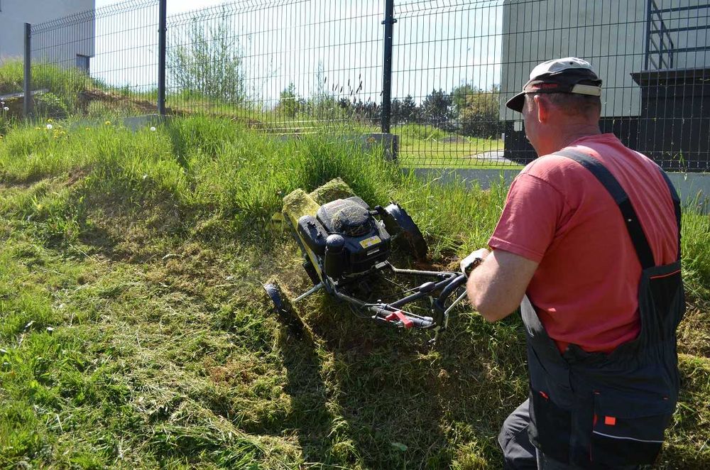 Kosiara na Zbocza do 50 stopni Ecotech ML60 Swing Wymienne Głowice