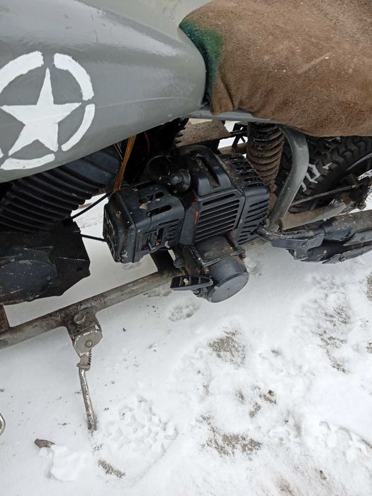 Motorynka wojskowa  motorek Stihl spalinowa