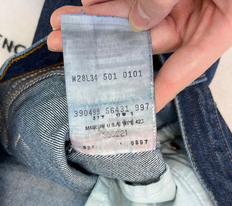 Spodenki Levi’s 501 Vintage 1999 rok blue damskie