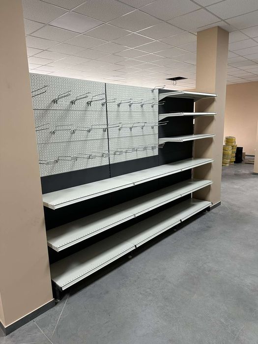 Торговые стеллажи для магазина б/у, торгові стелажі б/у, cтеллажи б у