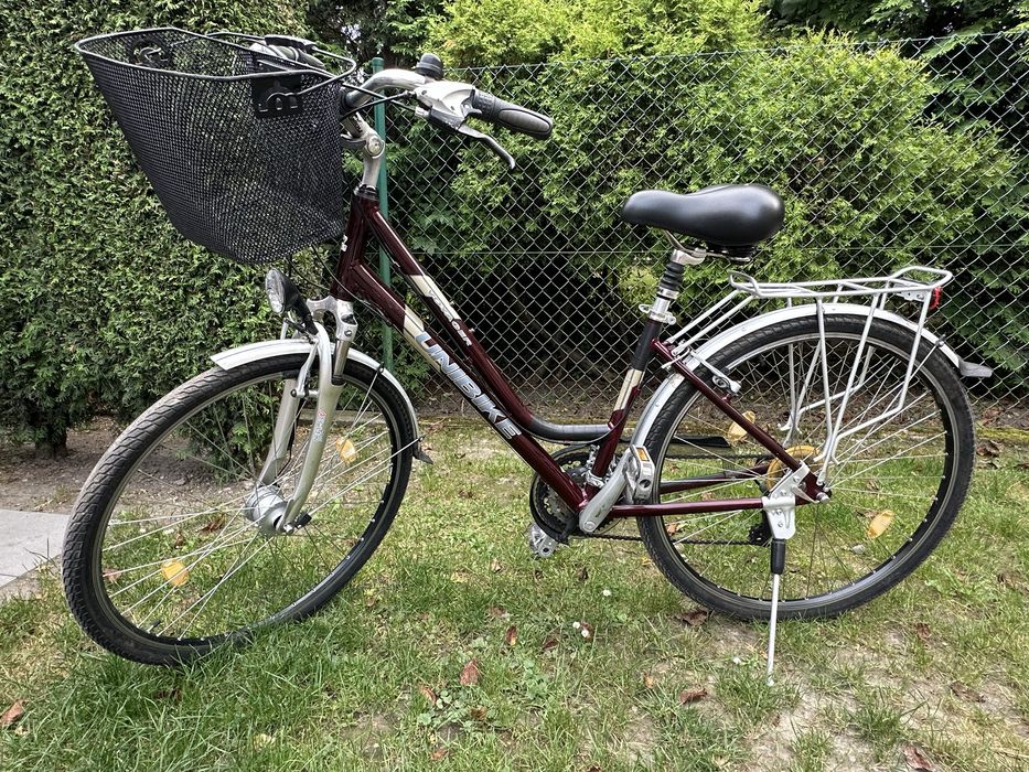 Unibike Voyager damski bordowy