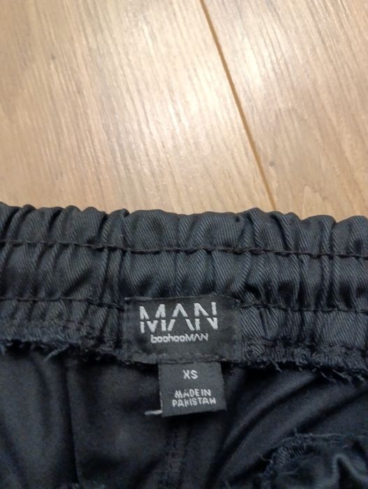 Spodnie bojówki BoohooMan XS bawełna