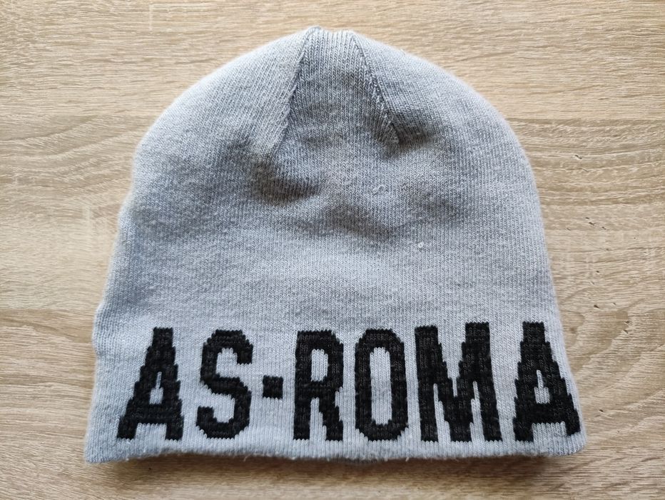 Шапка AS Roma Nike beanie двусторонняя ( Найк ФК Рома FC Roma )