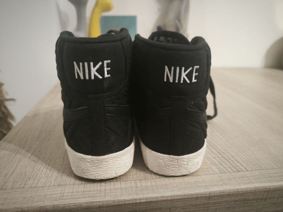 Стильні кросівки Nike Blazer Mid Premium SE (Quilted Black)