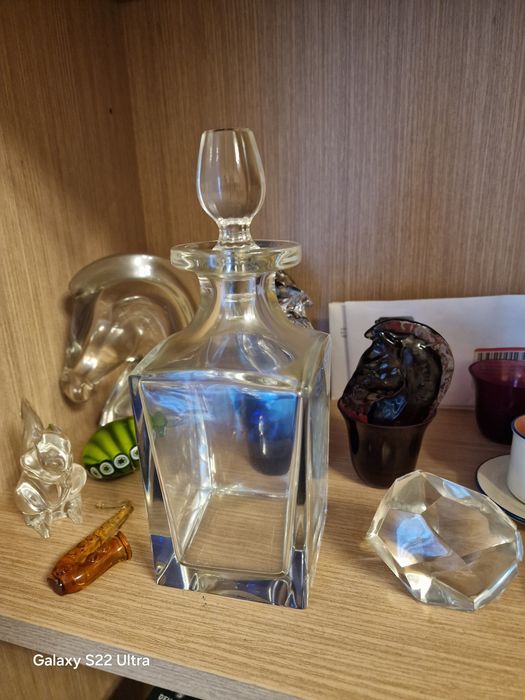 garrafa de cristal francês ,cristalaria st luisde 1 qualidade