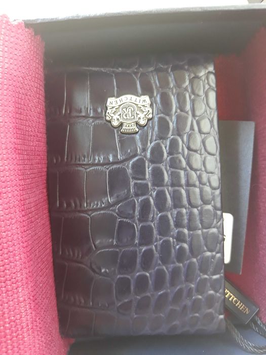 Wizytownik Wittchen Croco fioletowy