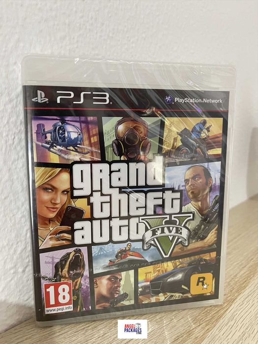 GTA V PS3 NACIONAL - NOVO SELADO