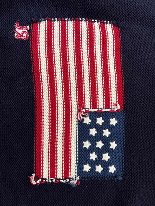 Polo Ralph Lauren The Iconic Flag Sweater Made in USA  Nowy z Metkami