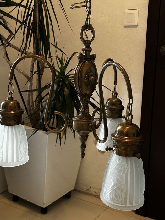 Vintage brass lamp