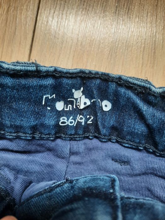 Spodnie chłopięce 4 sztuki 86-92 zestaw, paka