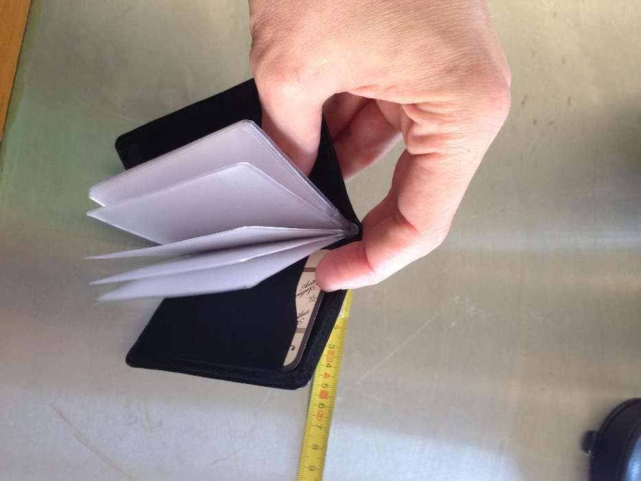 Synthetic Leather Card Holder