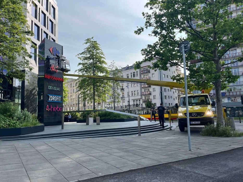 Podnośnik koszowy, zwyżka, wysięgnik, wynajem podnośników