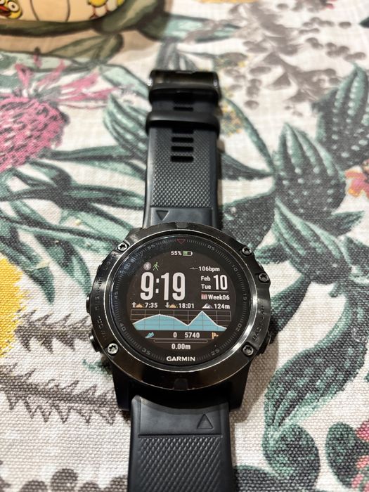 Garmin fenix 5 X shappire edition