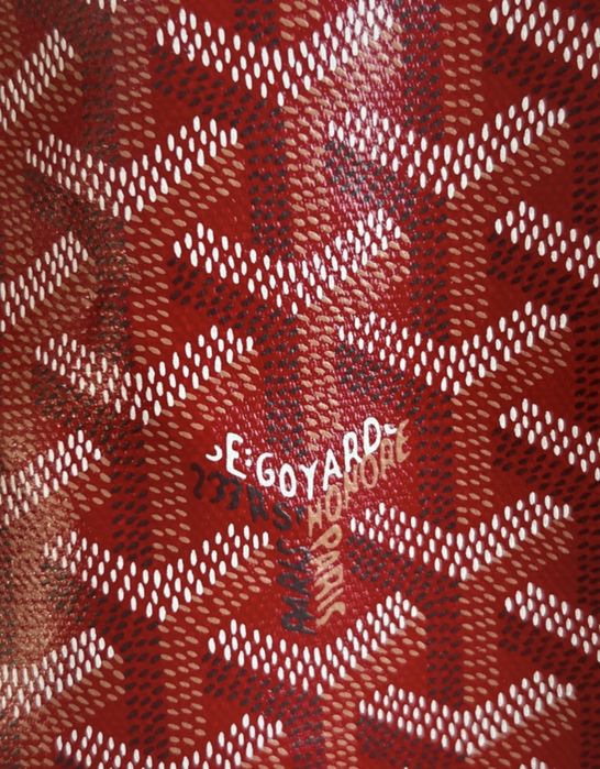 Mala goyard vermelha