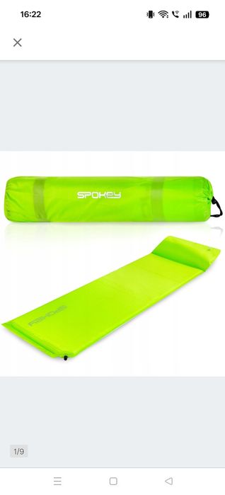 Mata samopompujaca Spokey 186*50*2,5