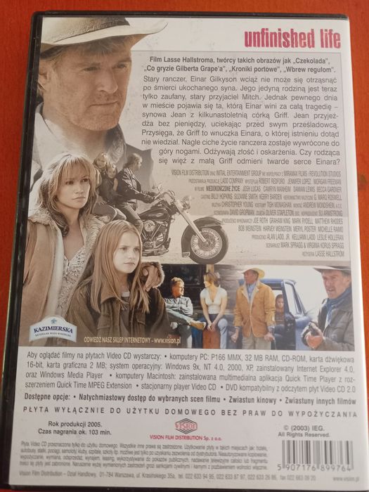 Film Niedokończone Życie Video-CD