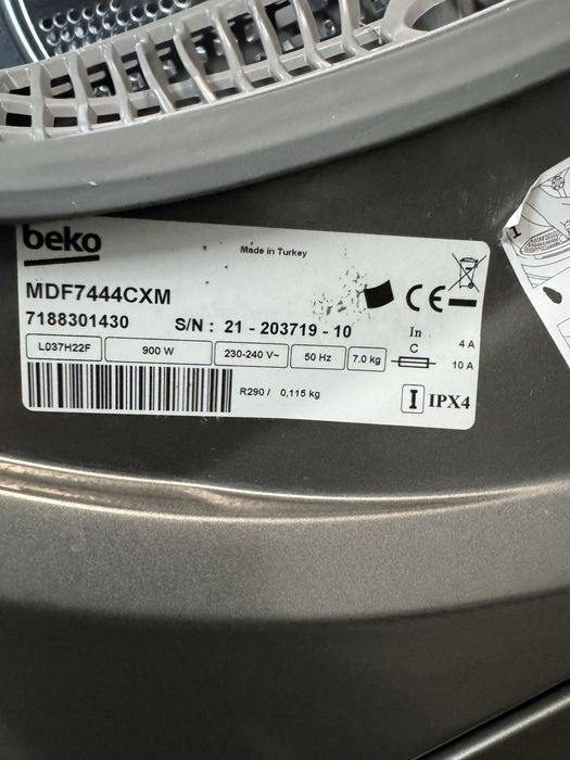 Комплект пральна та сушильна машинка Beko