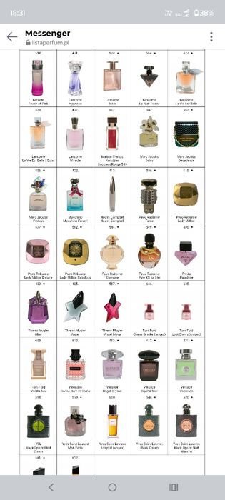 Perfumy Glantier damskie i męskie