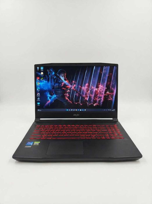 MSI Katana GF66 15.6 144 hz, i5-11400H, rtx3060, 16 gb ram, 512 gb ssd