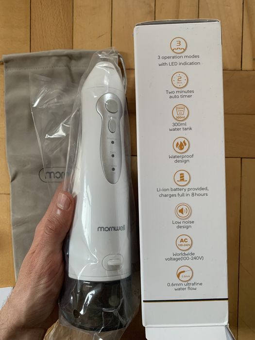 Портативный ирригатор MORNWELL D52-WE3 300 мл Іригатор USB морнвелл